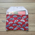 Pochette livre éventails