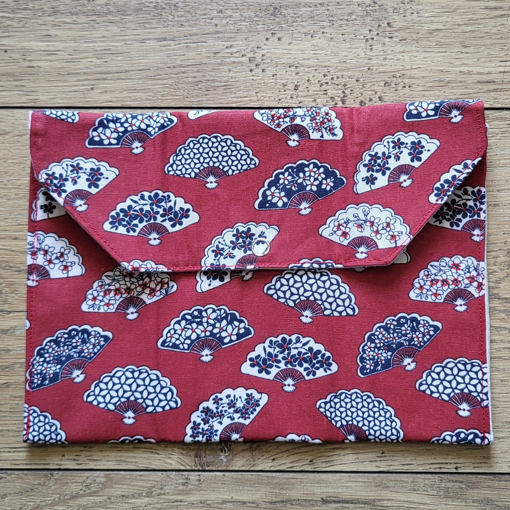 Pochette livre éventails